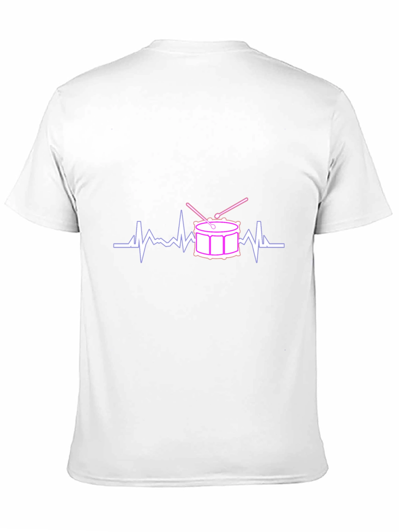 Drum Heartbeat T-Shirt - Musician Tee
