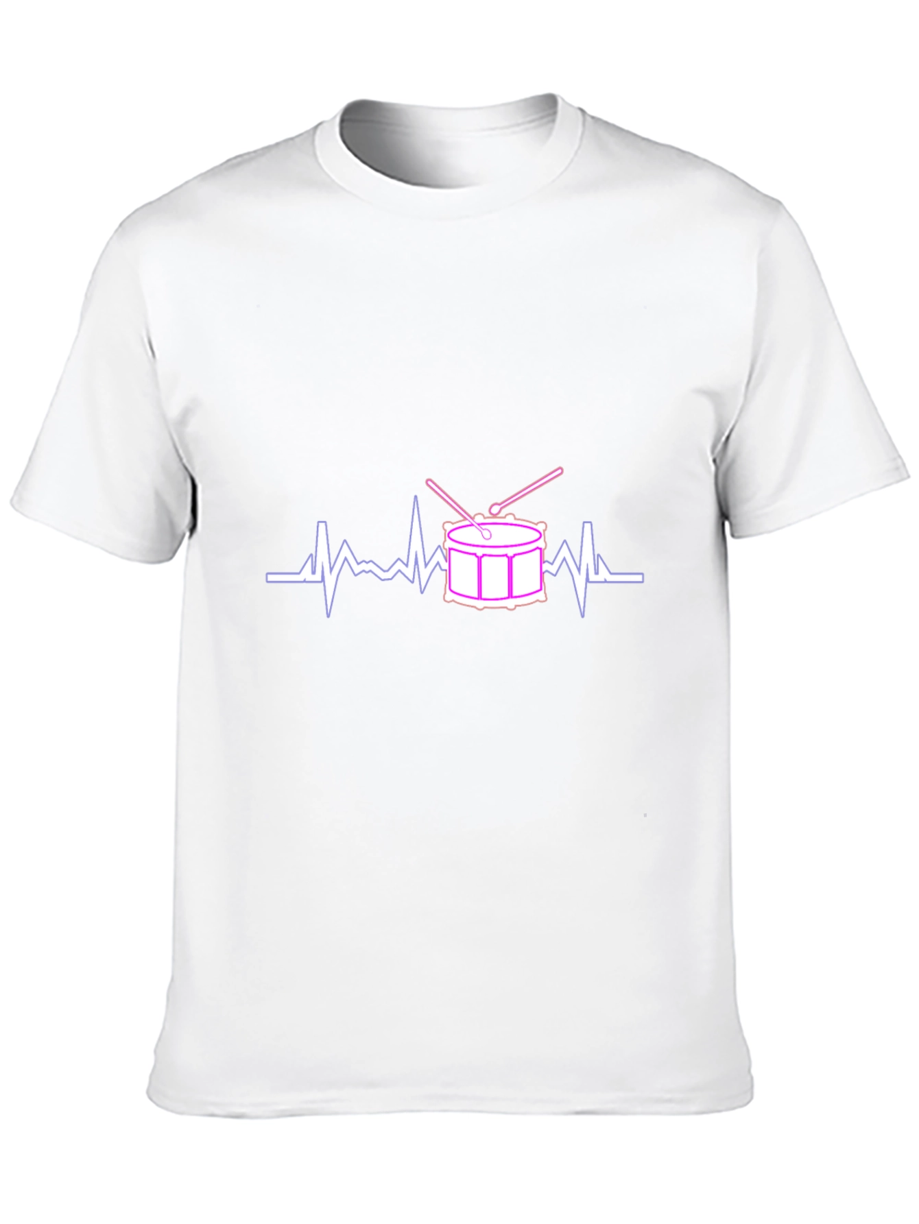 Drum Heartbeat T-Shirt - Musician Tee