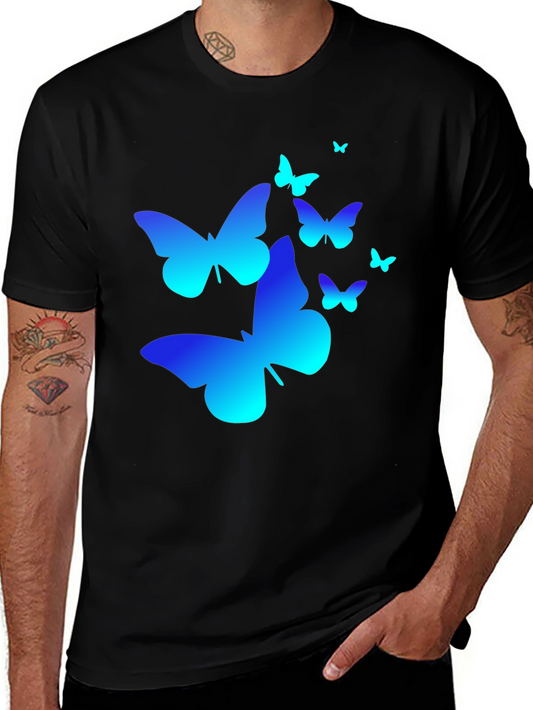 Butterfly Graphic T-Shirt - Black