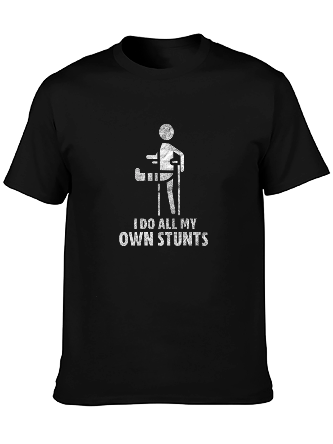 I Do All My Own Stunts Graphic Tee