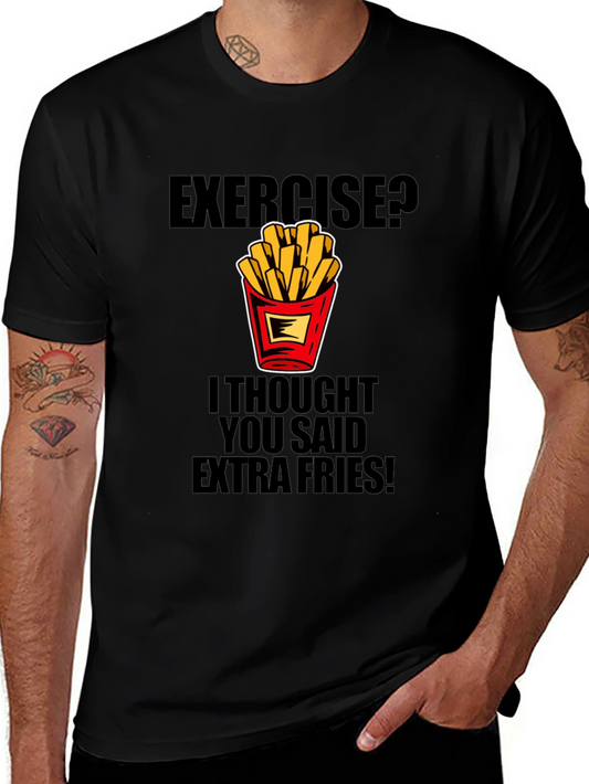 Funny Extra Fries T-Shirt