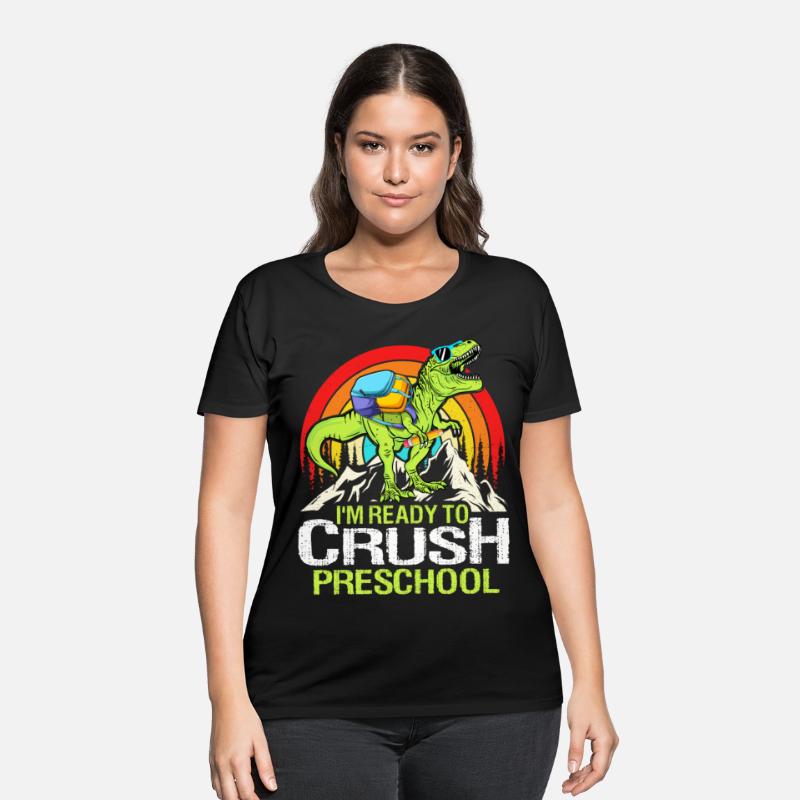Ready To Crush Preschool Back To School Dinosaur
