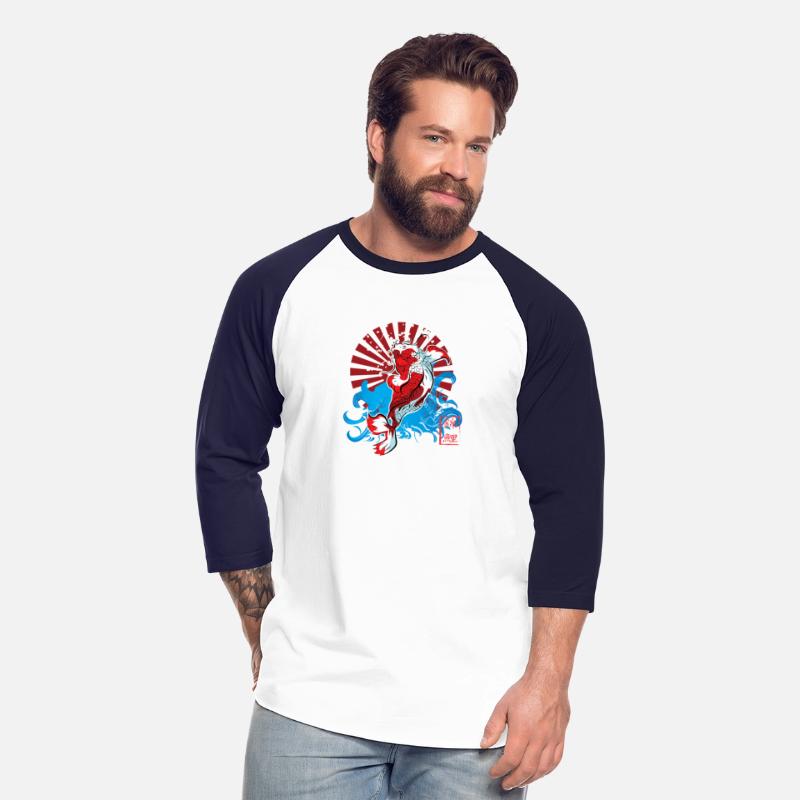 Red Japan Koi Fish Japan Apparel Shirt