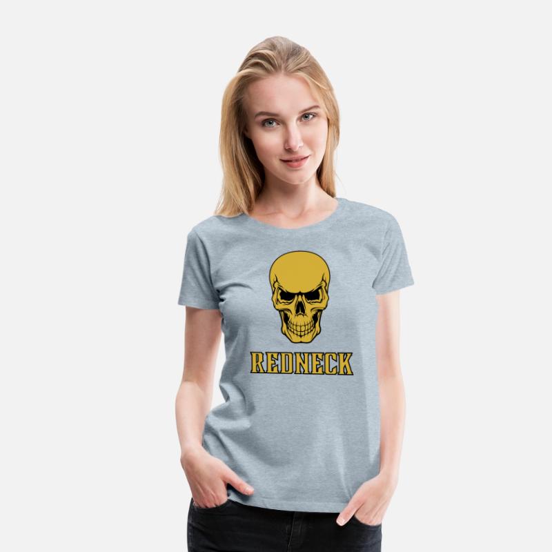 Redneck Skull (Gold color version)