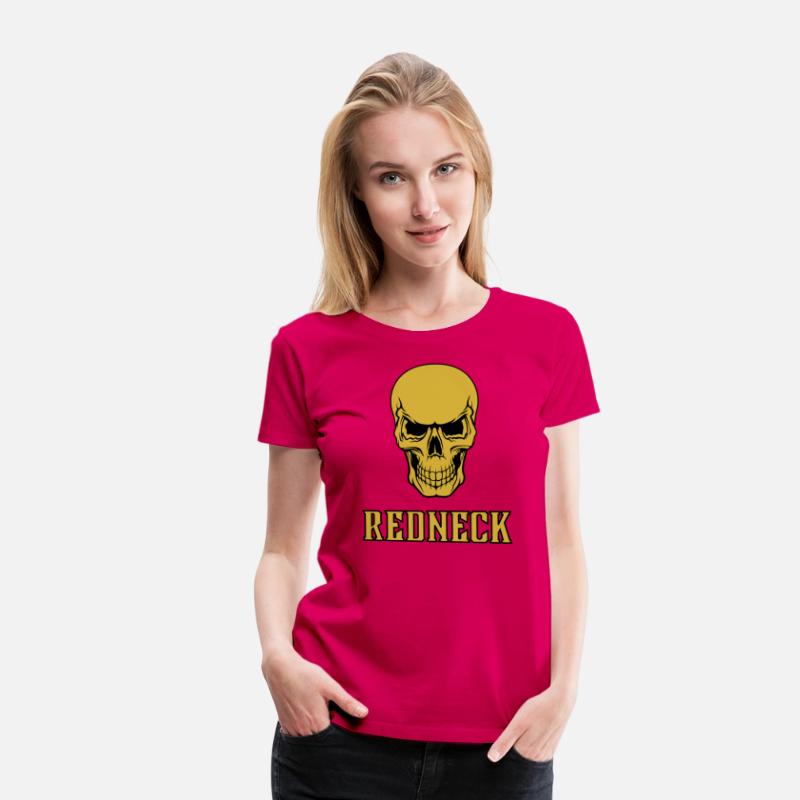 Redneck Skull (Gold color version)