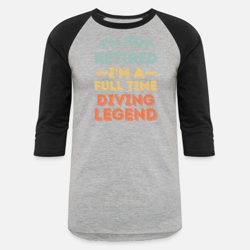 Retired and diving legend