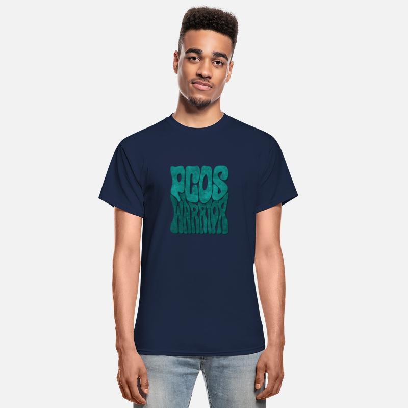 Retro Groovy PCOS WARRIOR Teal Ribbon Awareness
