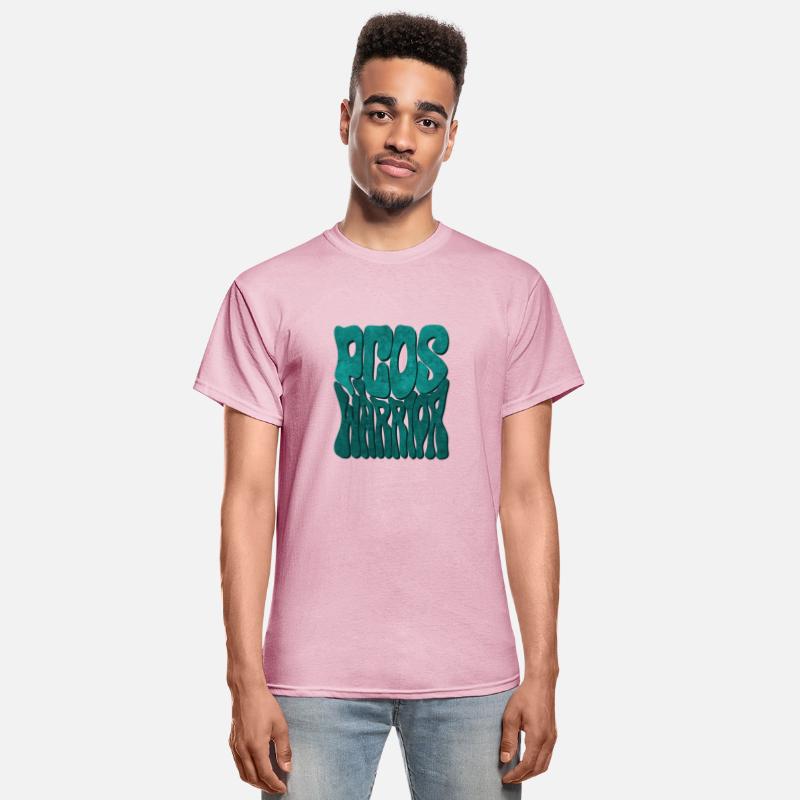 Retro Groovy PCOS WARRIOR Teal Ribbon Awareness