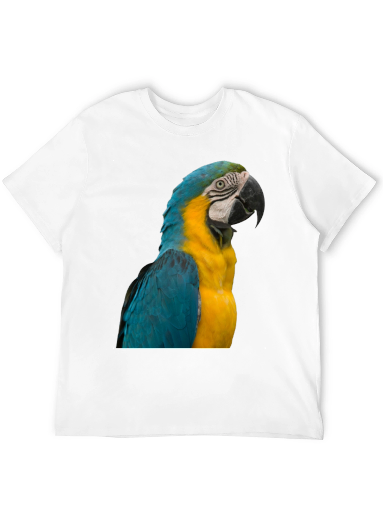 Macaw Parrot Graphic T-Shirt - Bold Bird Design
