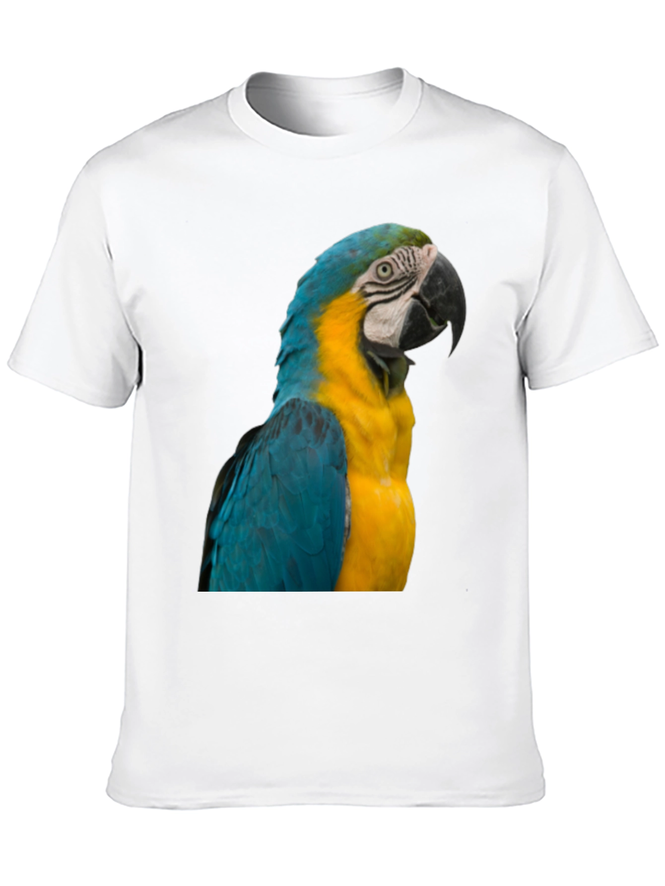 Macaw Parrot Graphic T-Shirt - Bold Bird Design