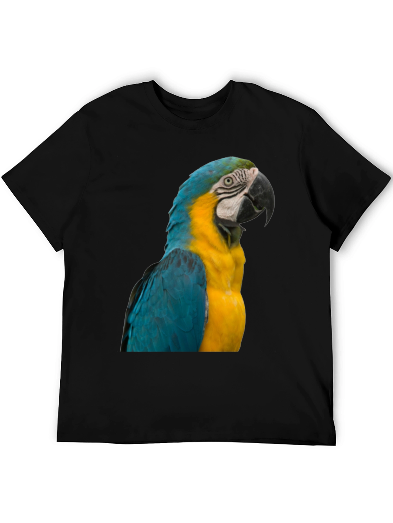 Macaw Parrot Graphic T-Shirt - Bold Bird Design
