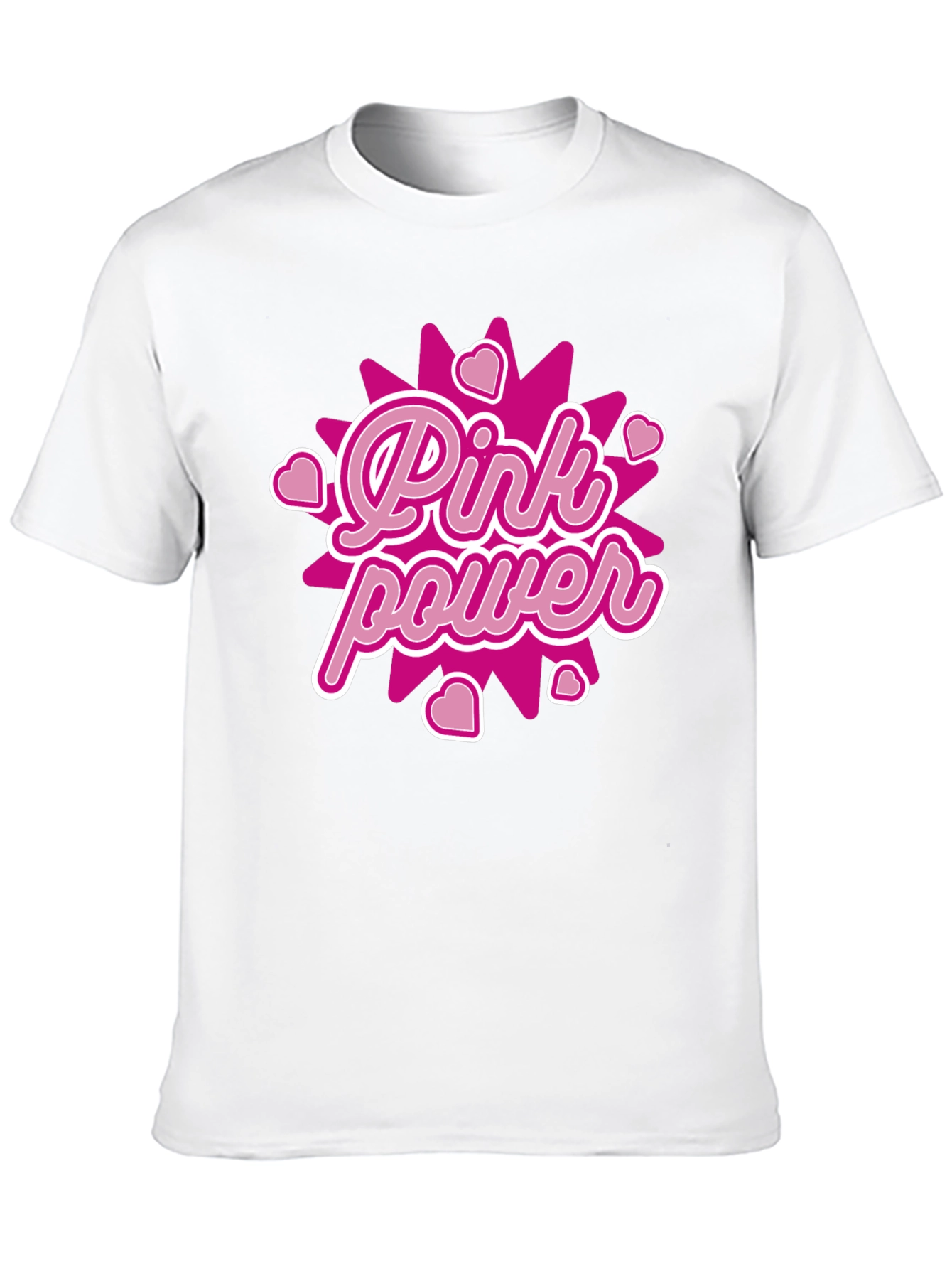 Pink Power Graphic Tee - Bold & Stylish