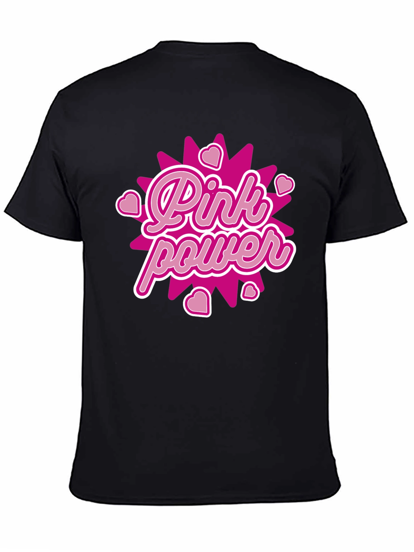 Pink Power Graphic Tee - Bold & Stylish