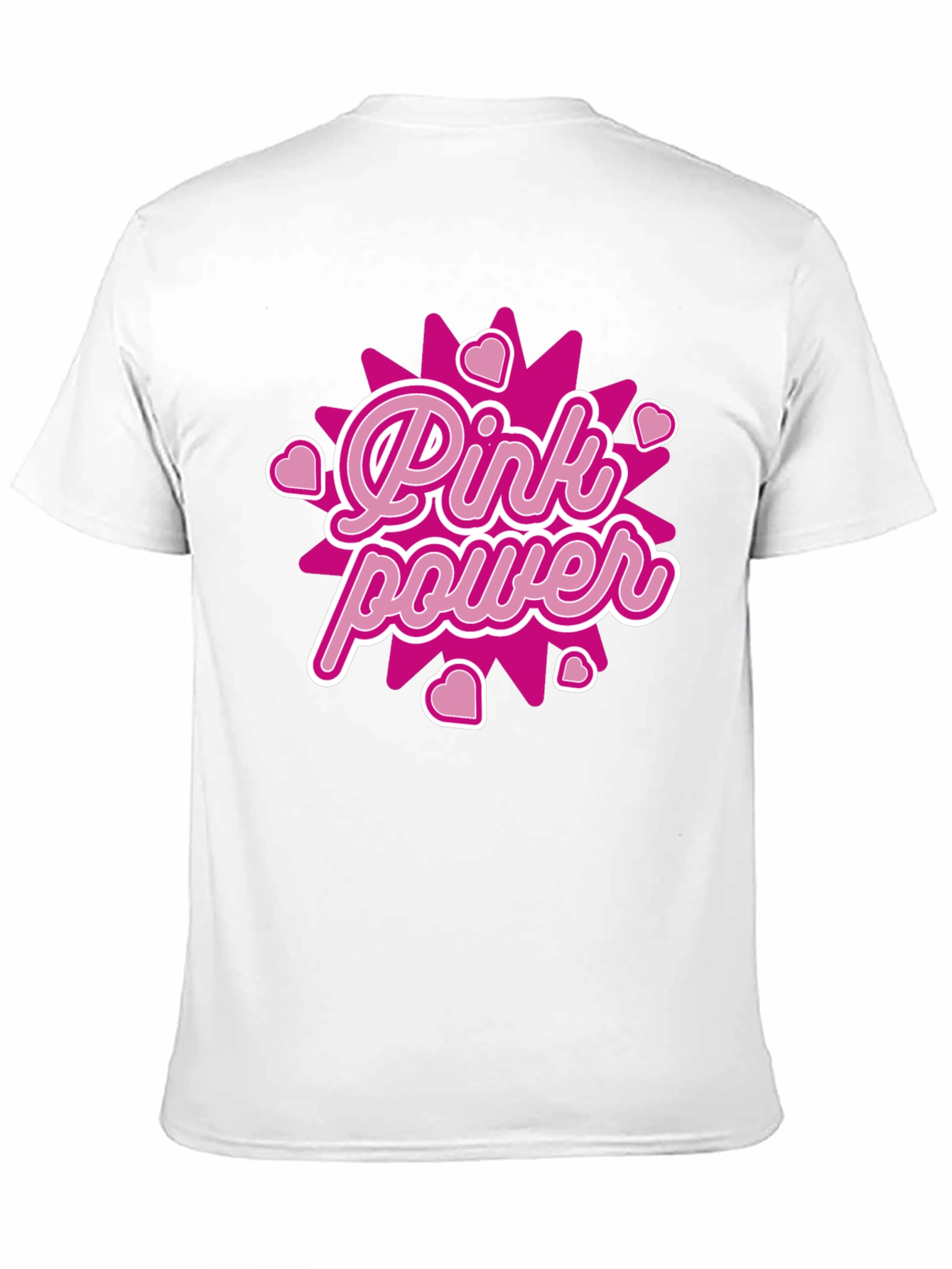 Pink Power Graphic Tee - Bold & Stylish