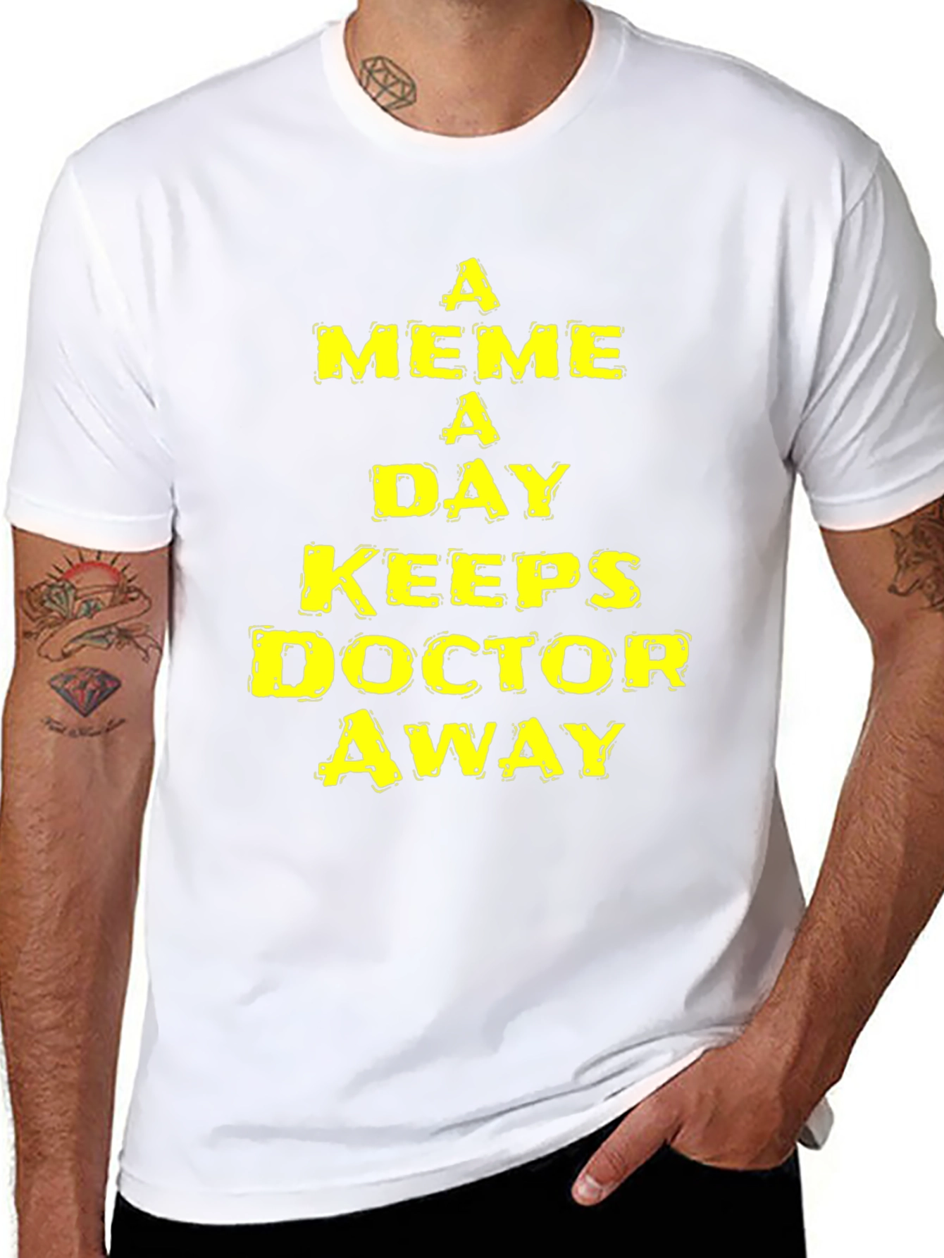 A Meme A Day Keeps Doctor Away T-Shirt