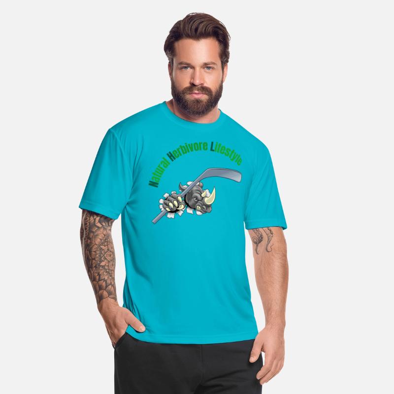 Rhino Hockey Player