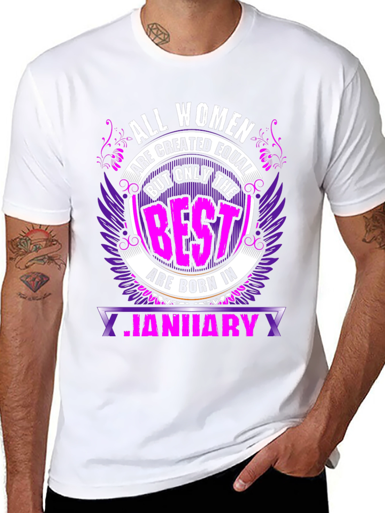 Best Women Born in January T-Shirt