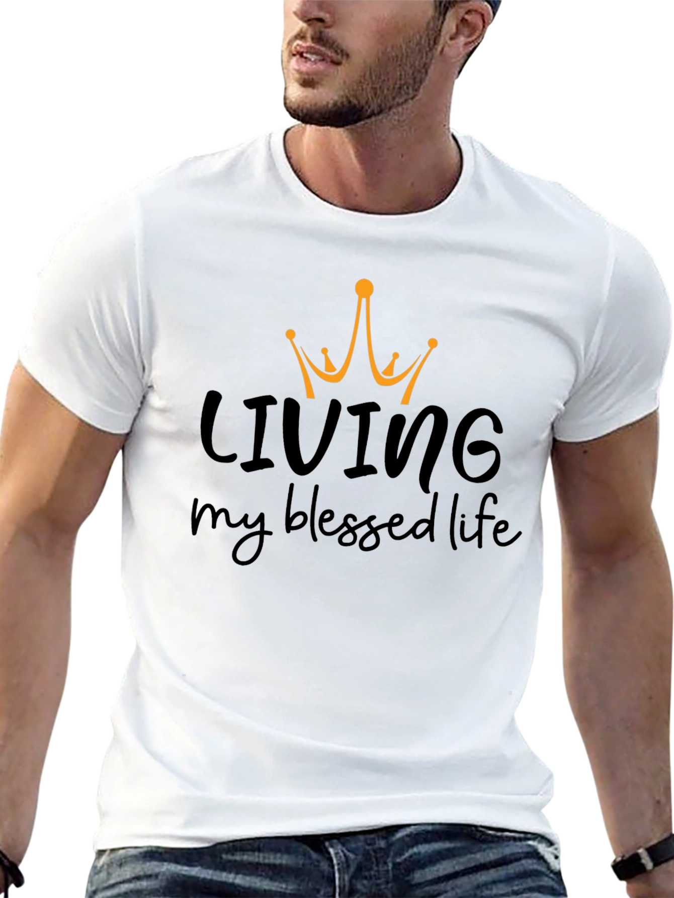 Living My Blessed Life Graphic Tee