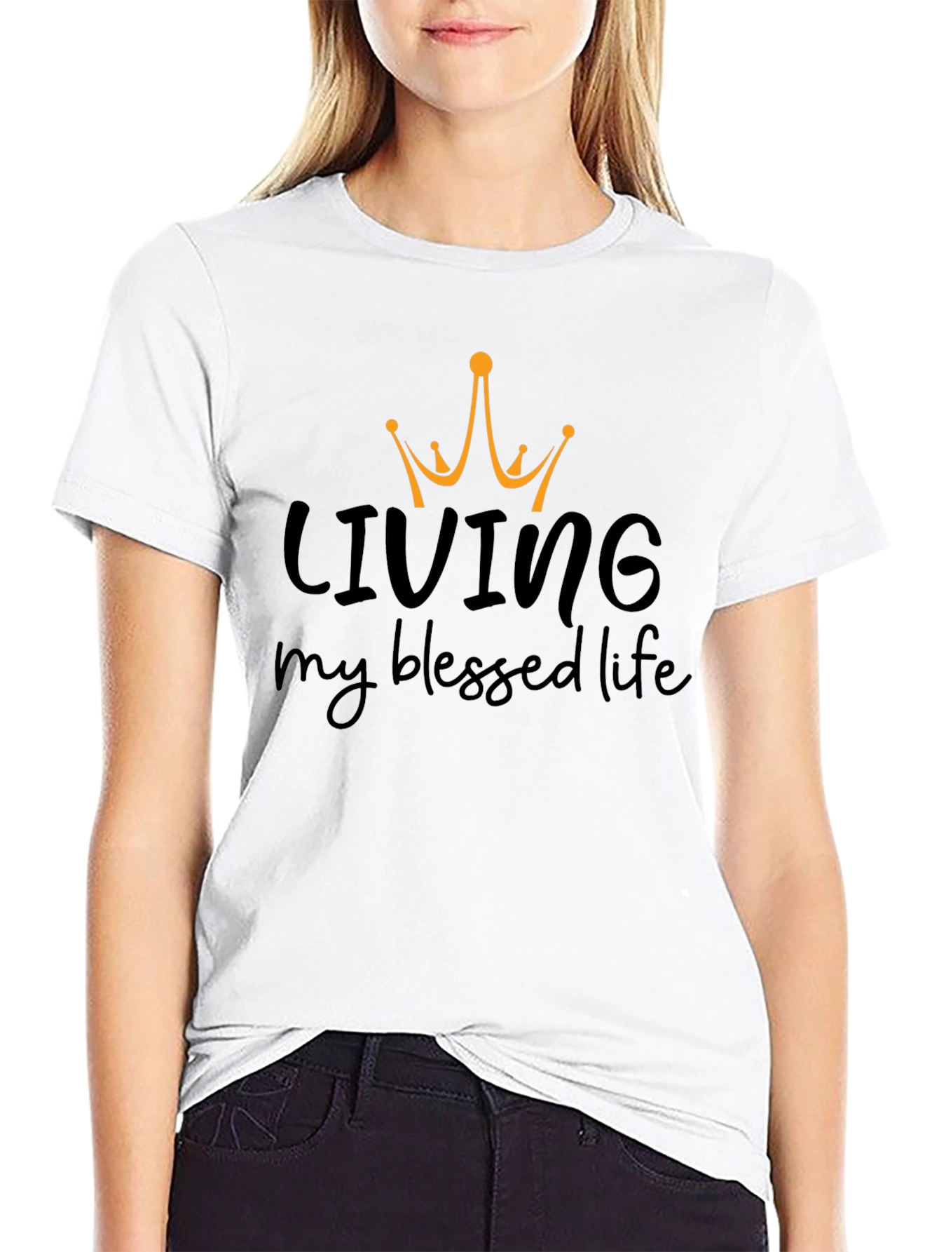 Living My Blessed Life Graphic Tee