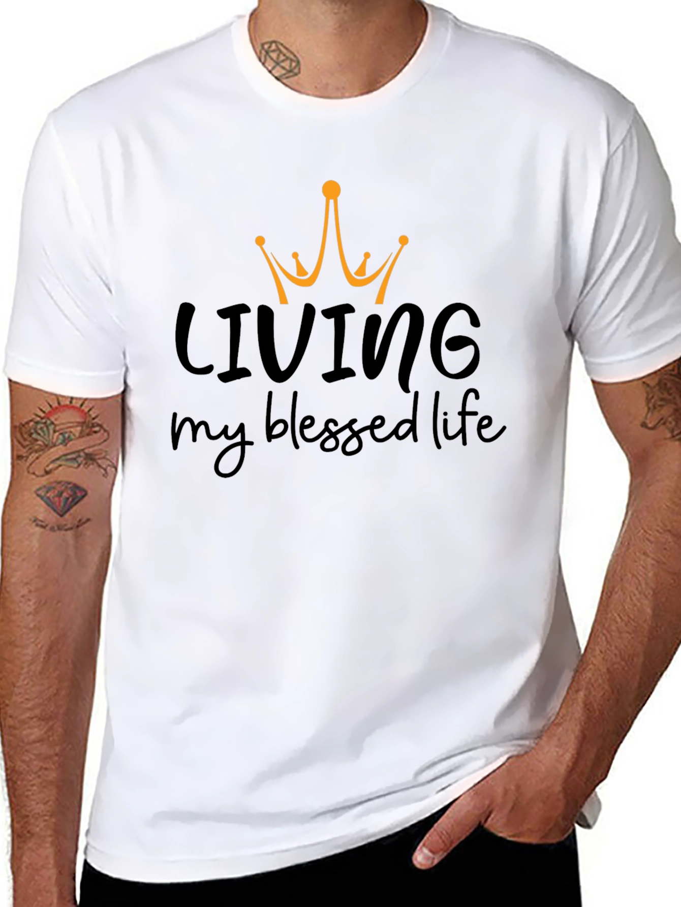 Living My Blessed Life Graphic Tee