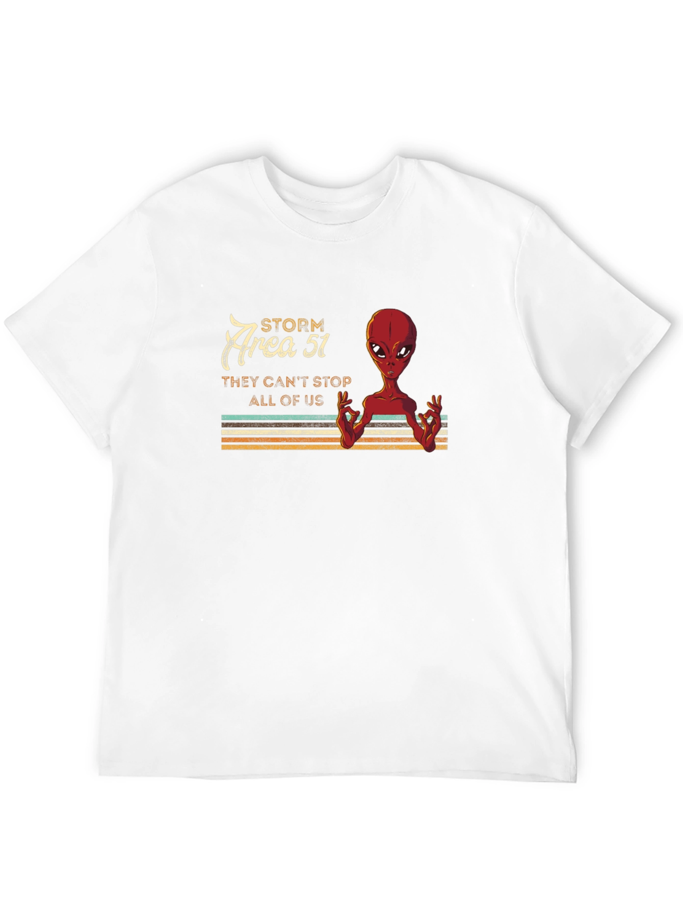 Storm Area 51 Alien Graphic T-Shirt