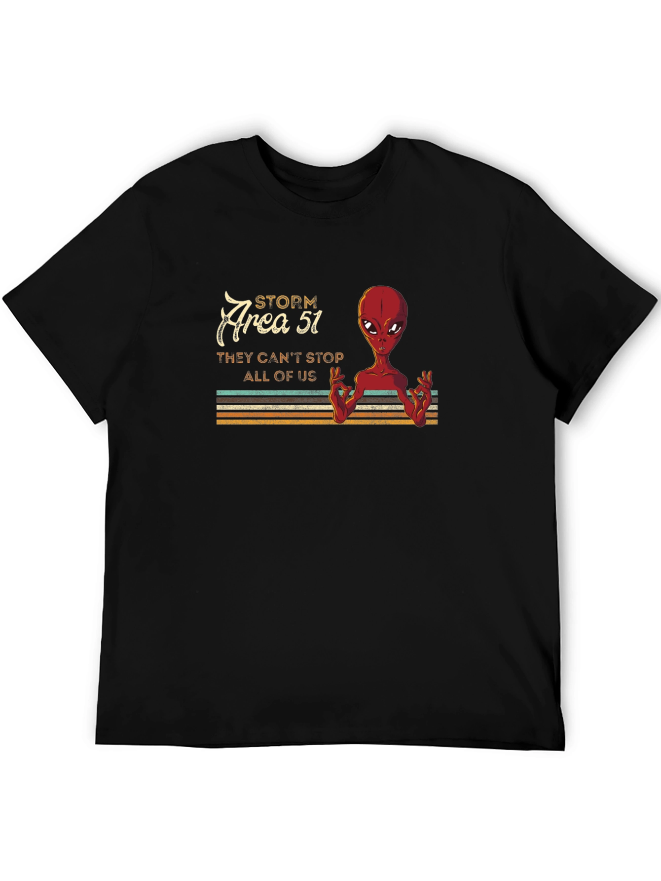 Storm Area 51 Alien Graphic T-Shirt
