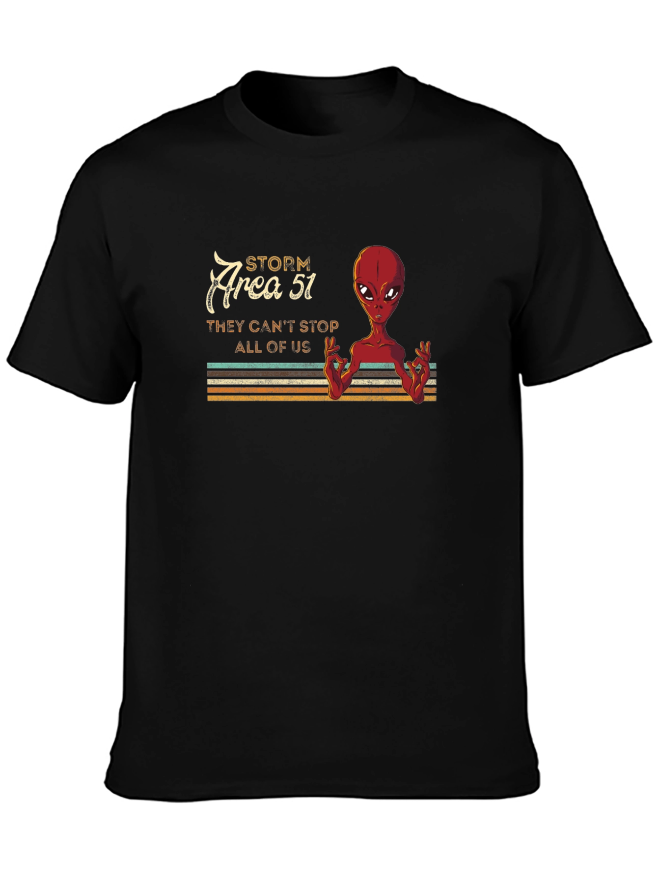 Storm Area 51 Alien Graphic T-Shirt