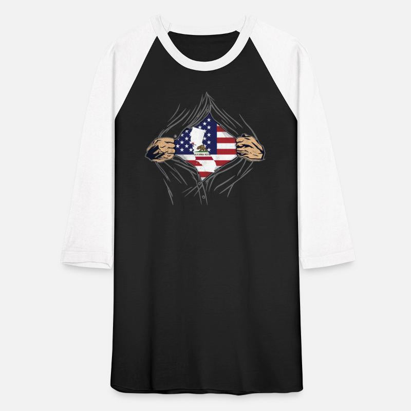 Rip Reveal America State Flag California