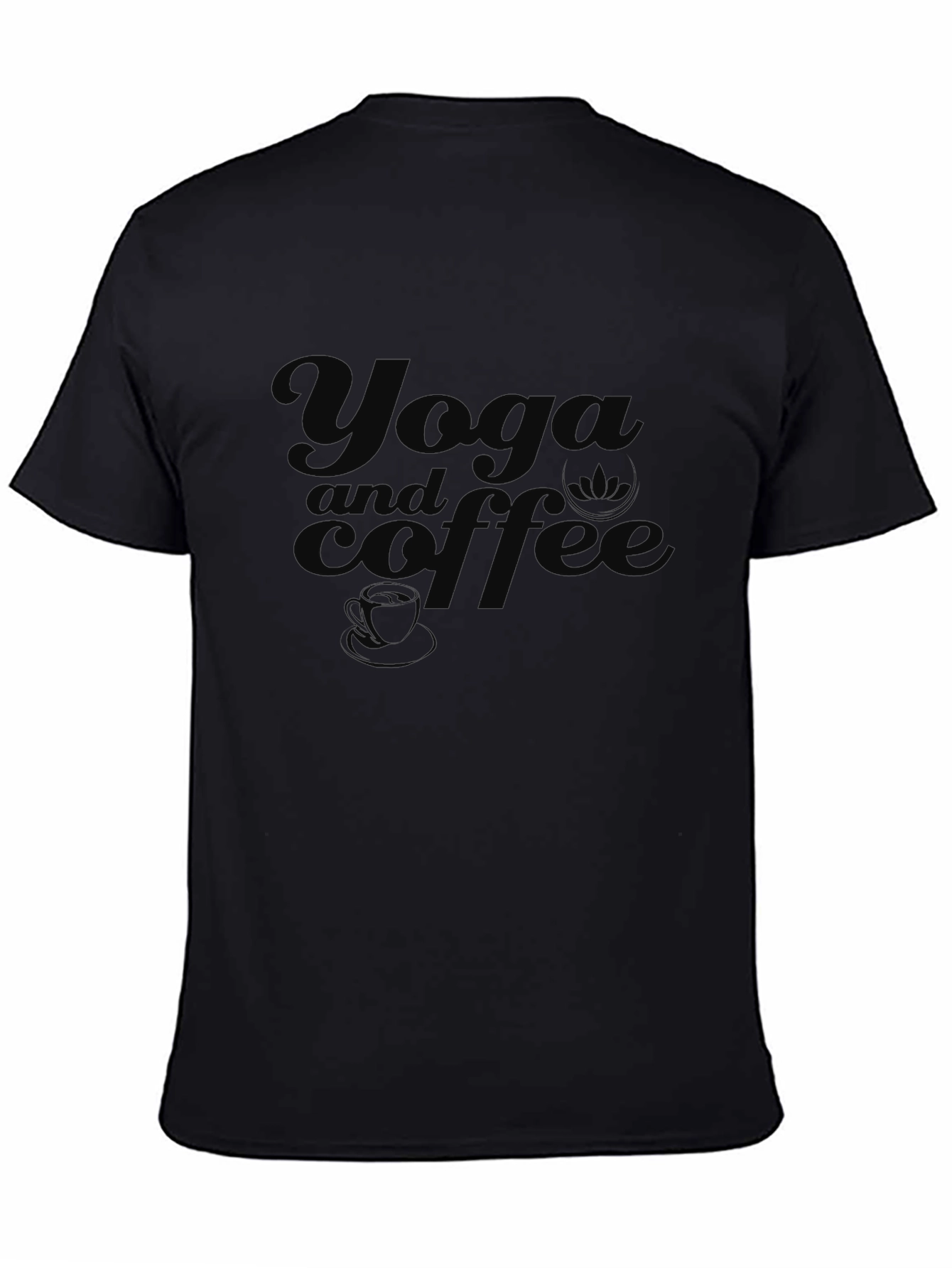 Yoga and Coffee Graphic Tee