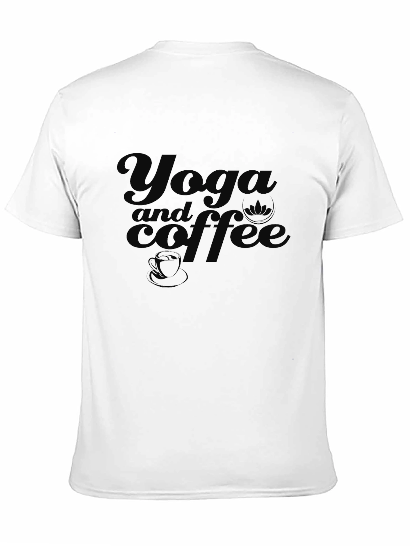 Yoga and Coffee Graphic Tee