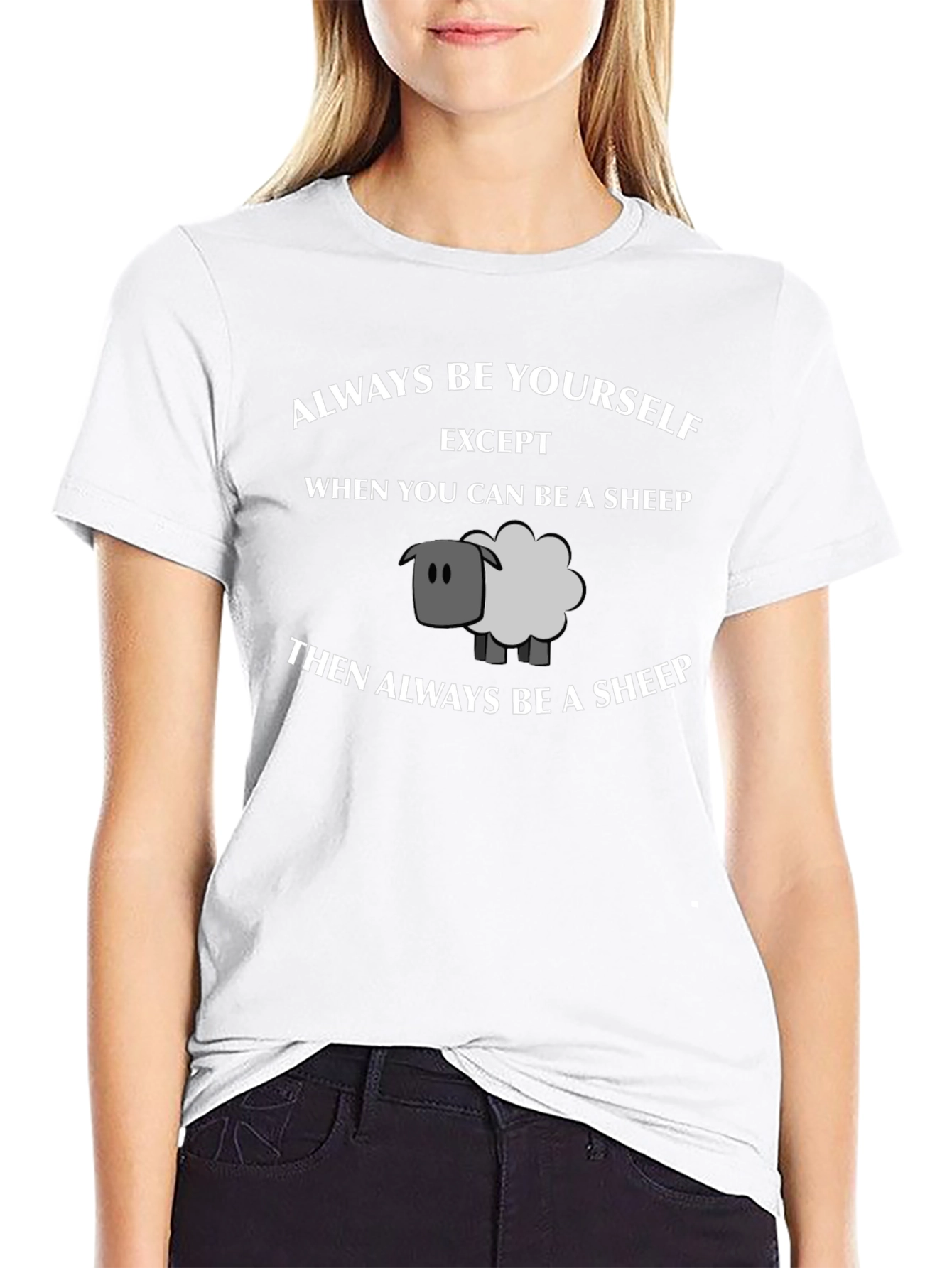 Always Be Yourself Sheep T-Shirt