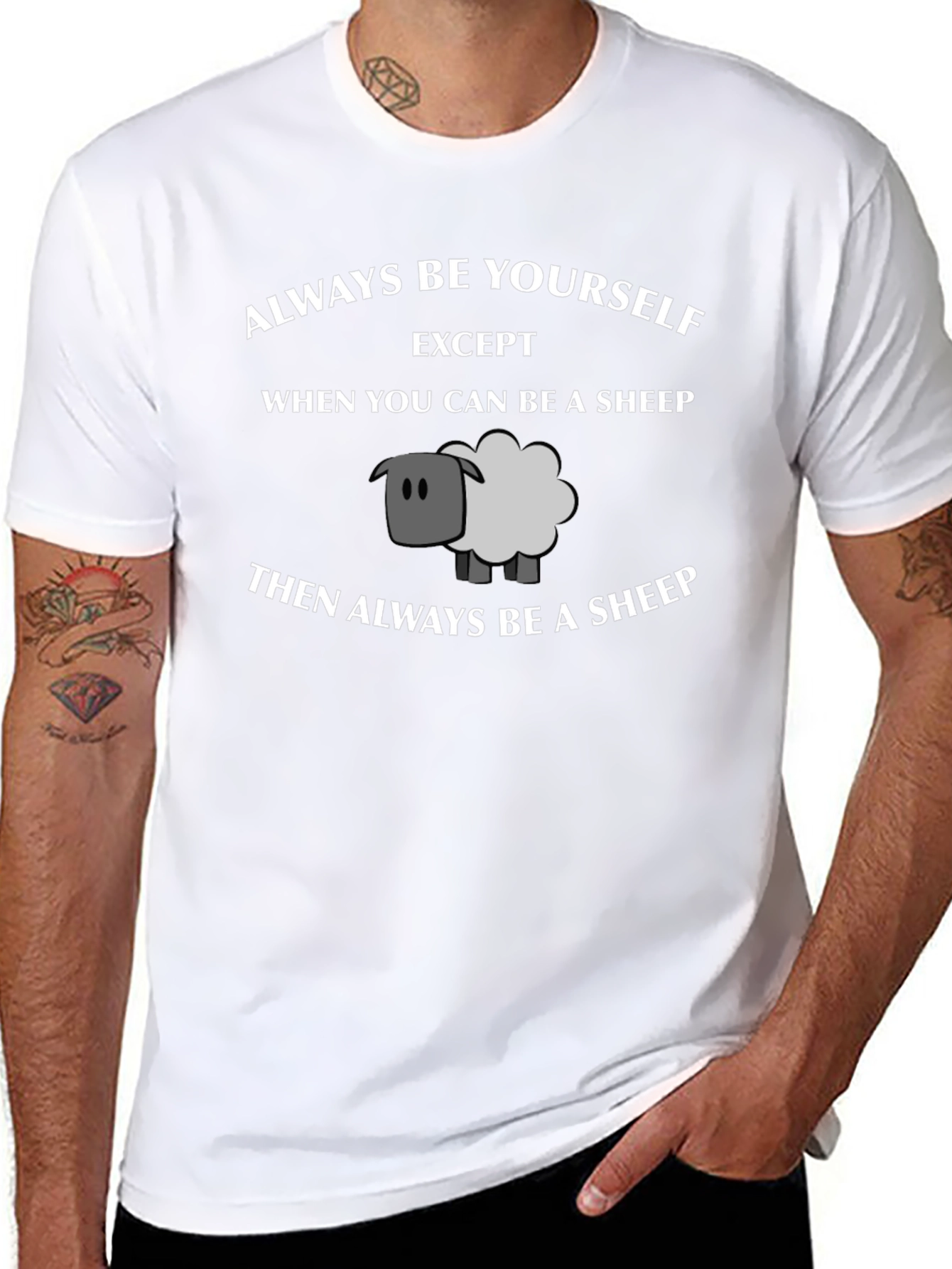 Always Be Yourself Sheep T-Shirt