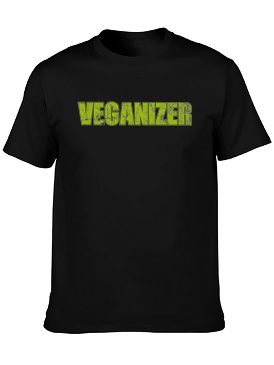 Veganizer Graphic T-Shirt - Distressed Print