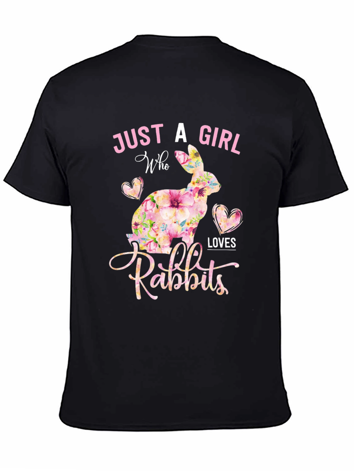 Just A Girl Who Loves Rabbits T-Shirt