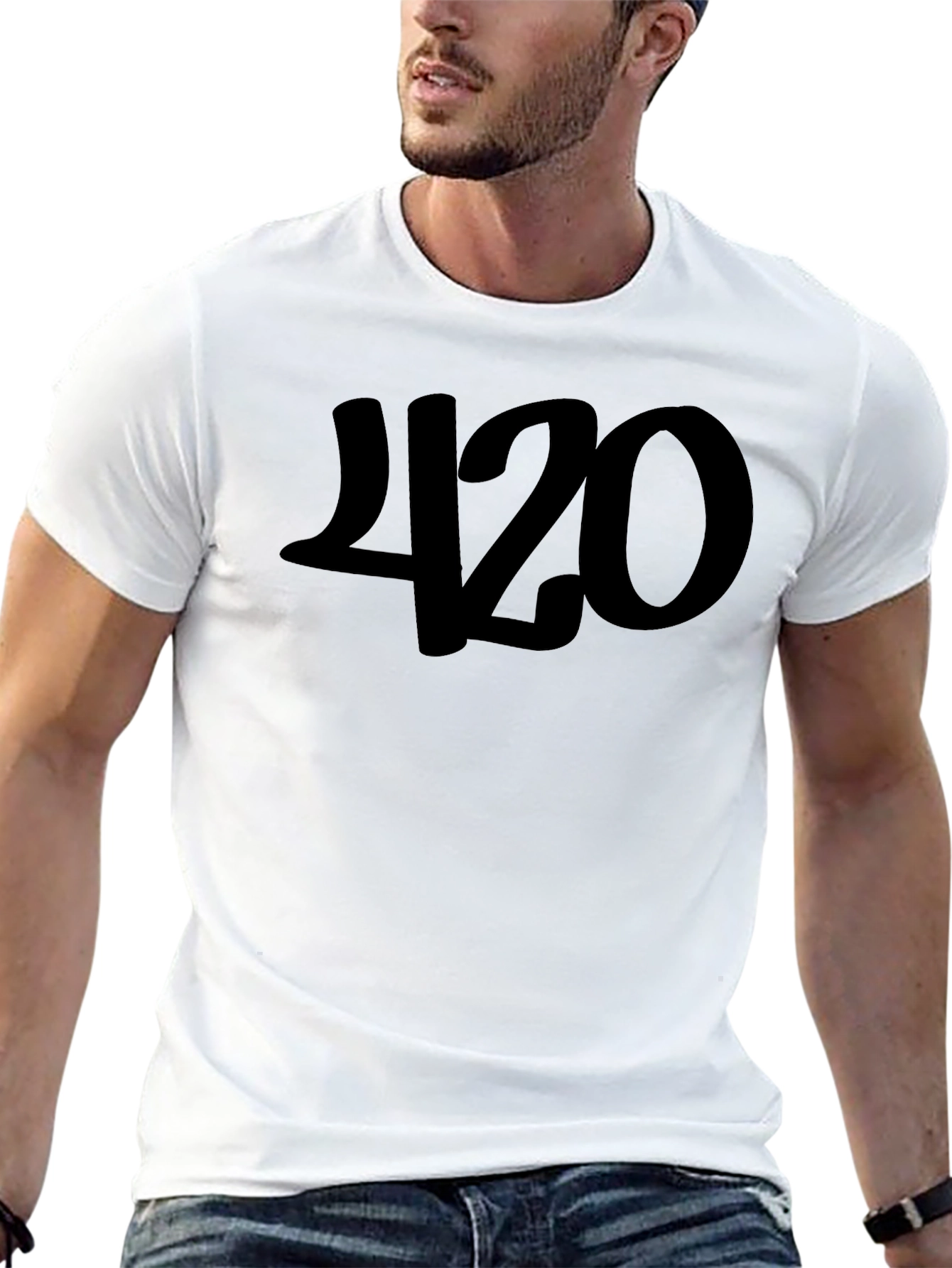 Black 420 Graphic T-Shirt
