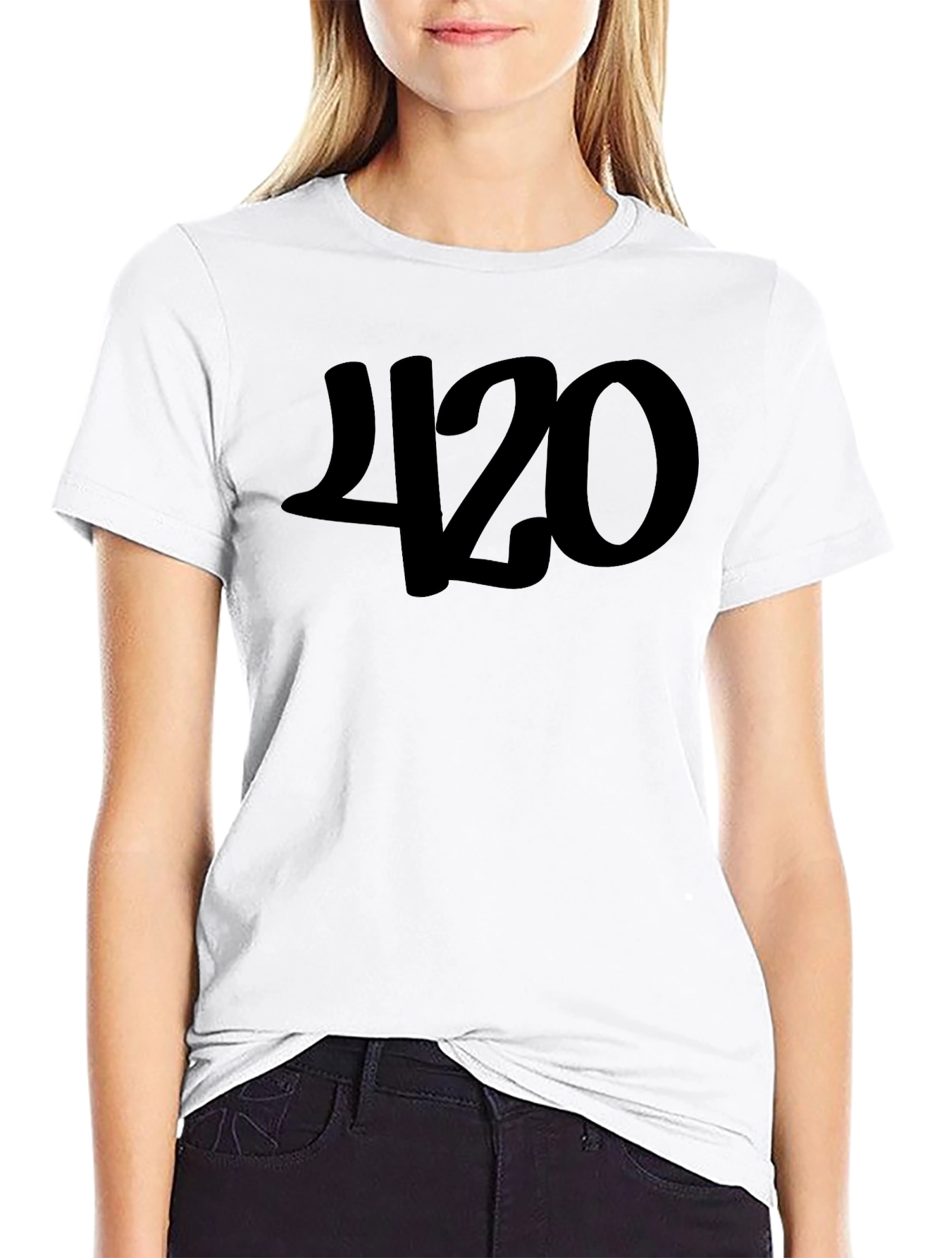 Black 420 Graphic T-Shirt