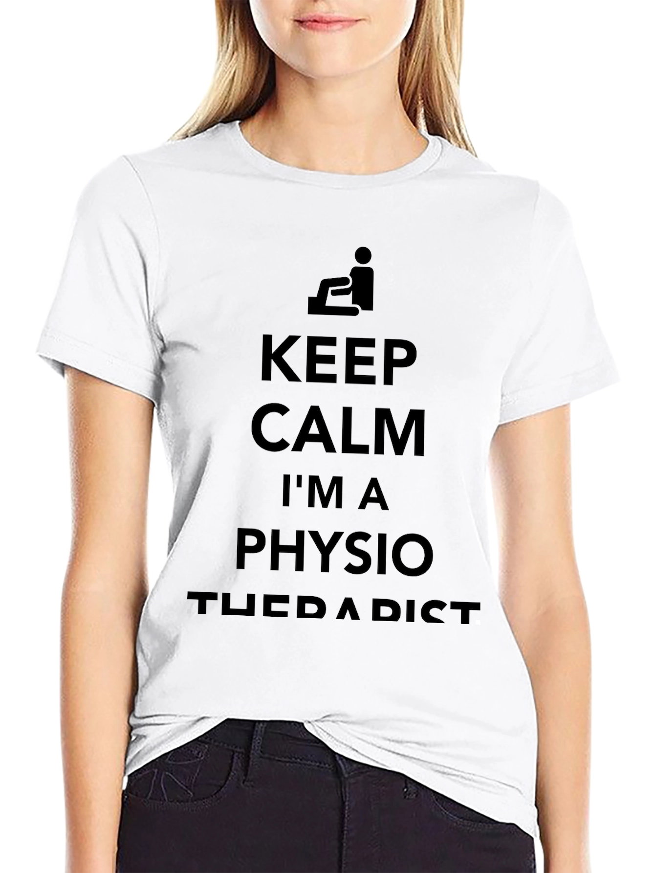 Keep Calm Im A Physio T-Shirt - Unisex