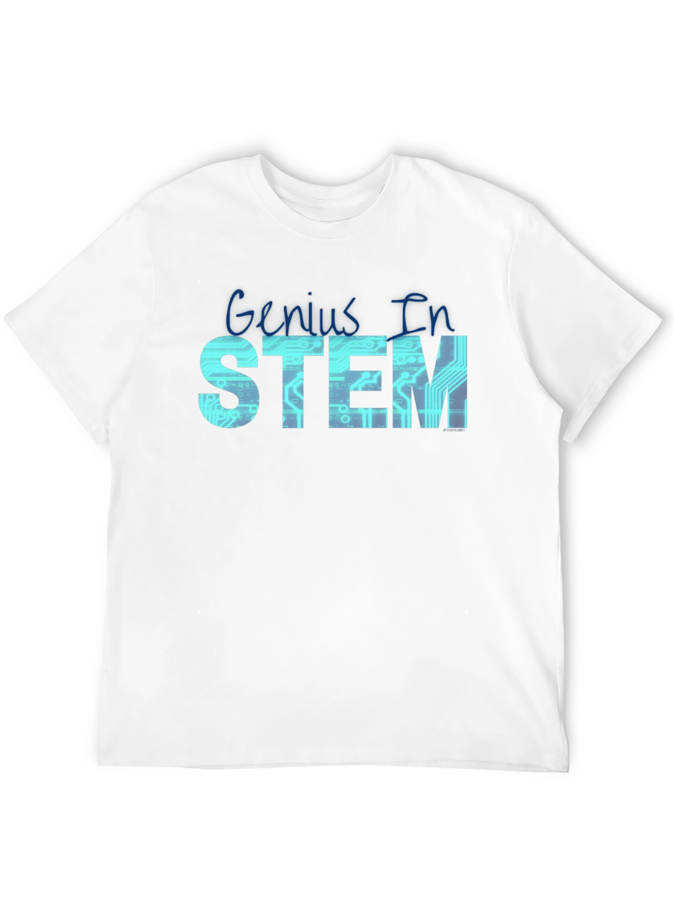 Genius In STEM T-Shirt - Science Tech Tee
