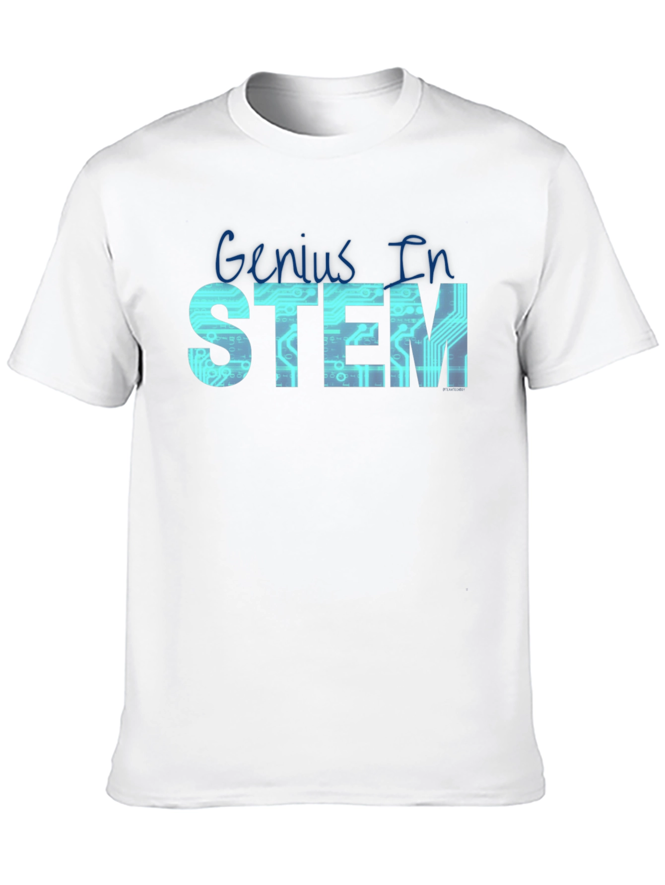 Genius In STEM T-Shirt - Science Tech Tee