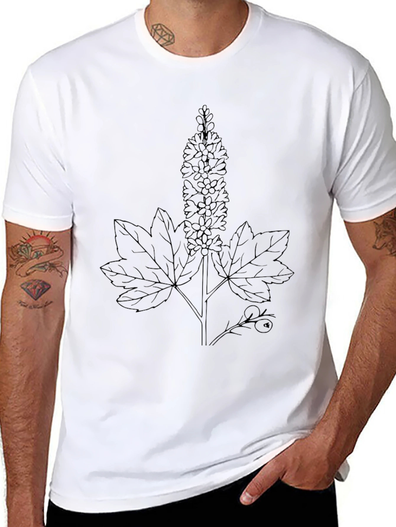 Botanical Print T-Shirt