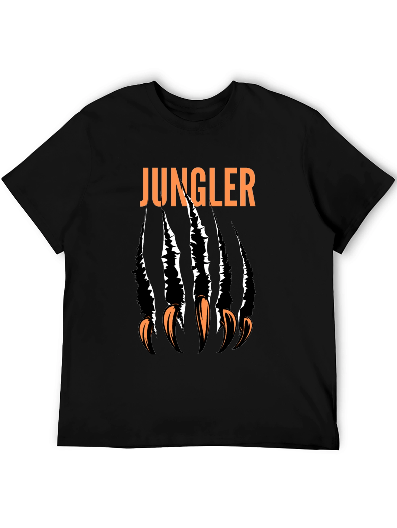 JUNGLE Claw Black Graphic T-Shirt