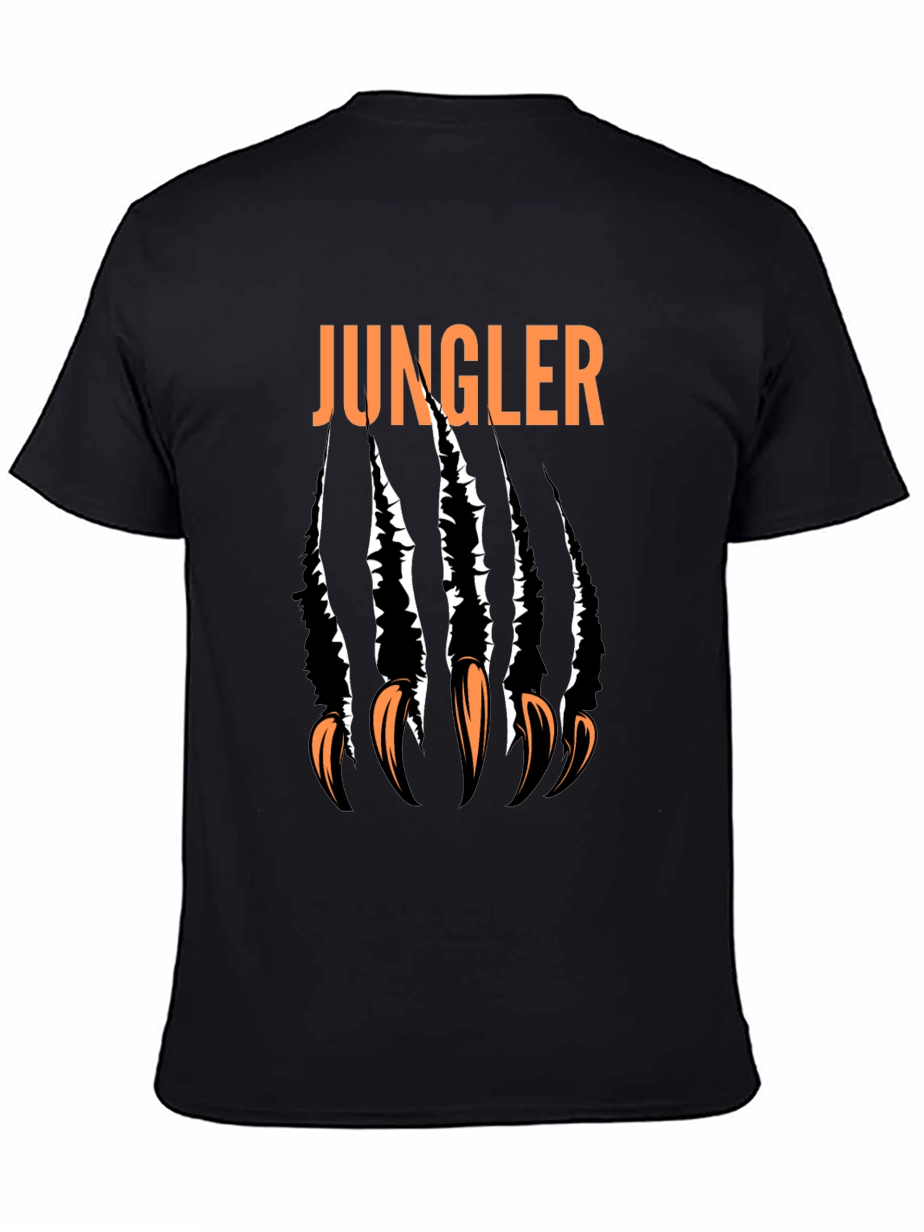JUNGLE Claw Black Graphic T-Shirt