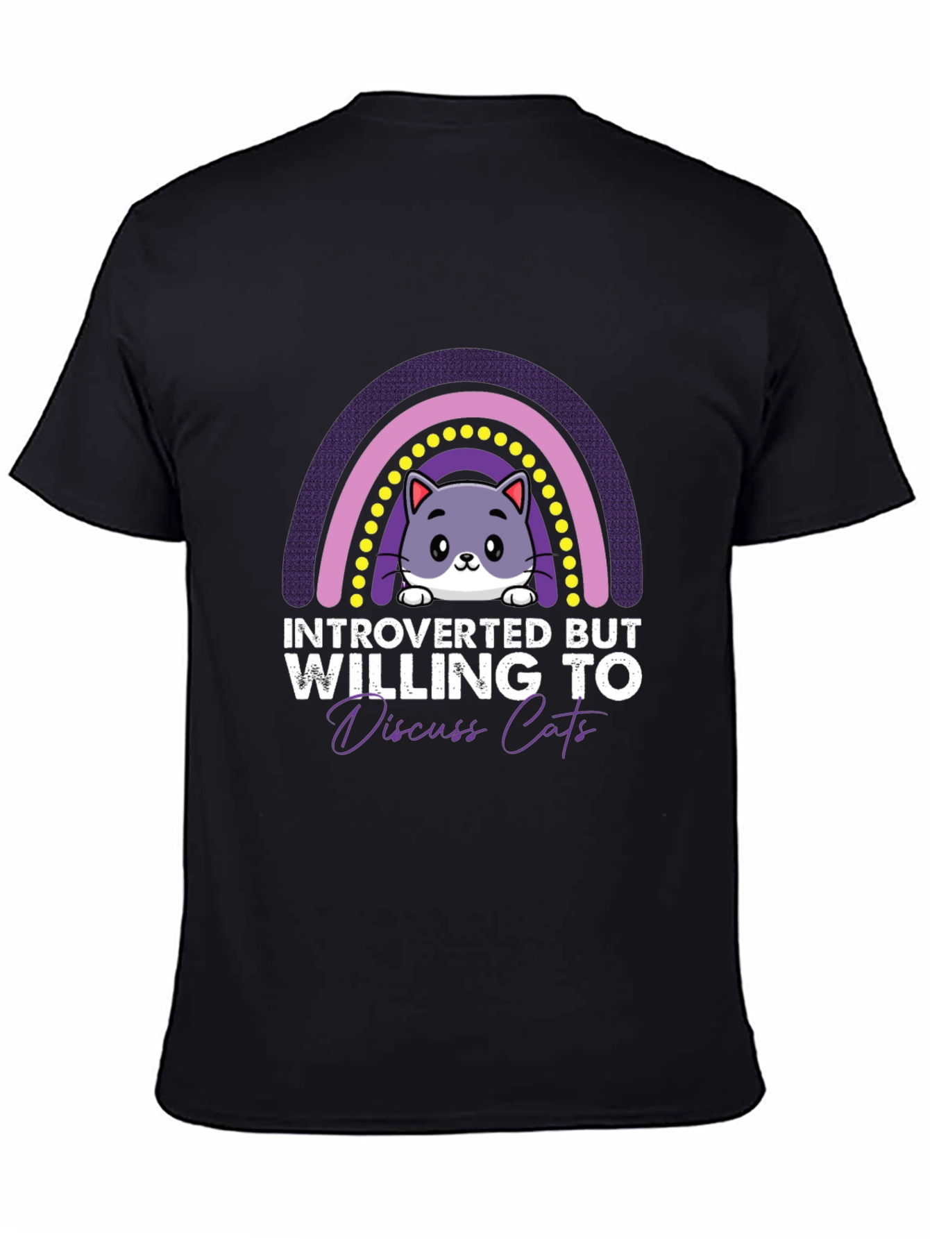 Introverted Cat Lover T-Shirt