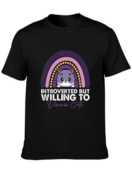 Introverted Cat Lover T-Shirt