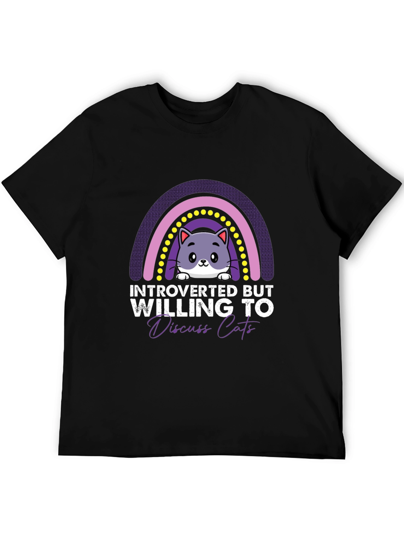 Introverted Cat Lover T-Shirt