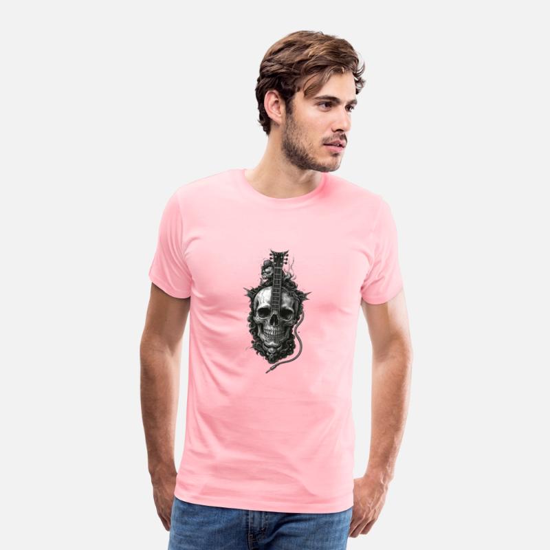 Rockstar Skull Guitar Tee 🎸💀