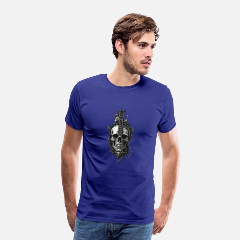 Rockstar Skull Guitar Tee 🎸💀