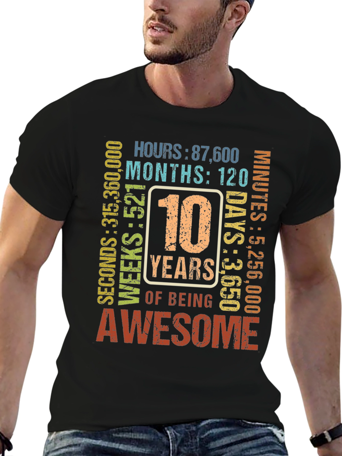 10 Years of Being Awesome T-Shirt