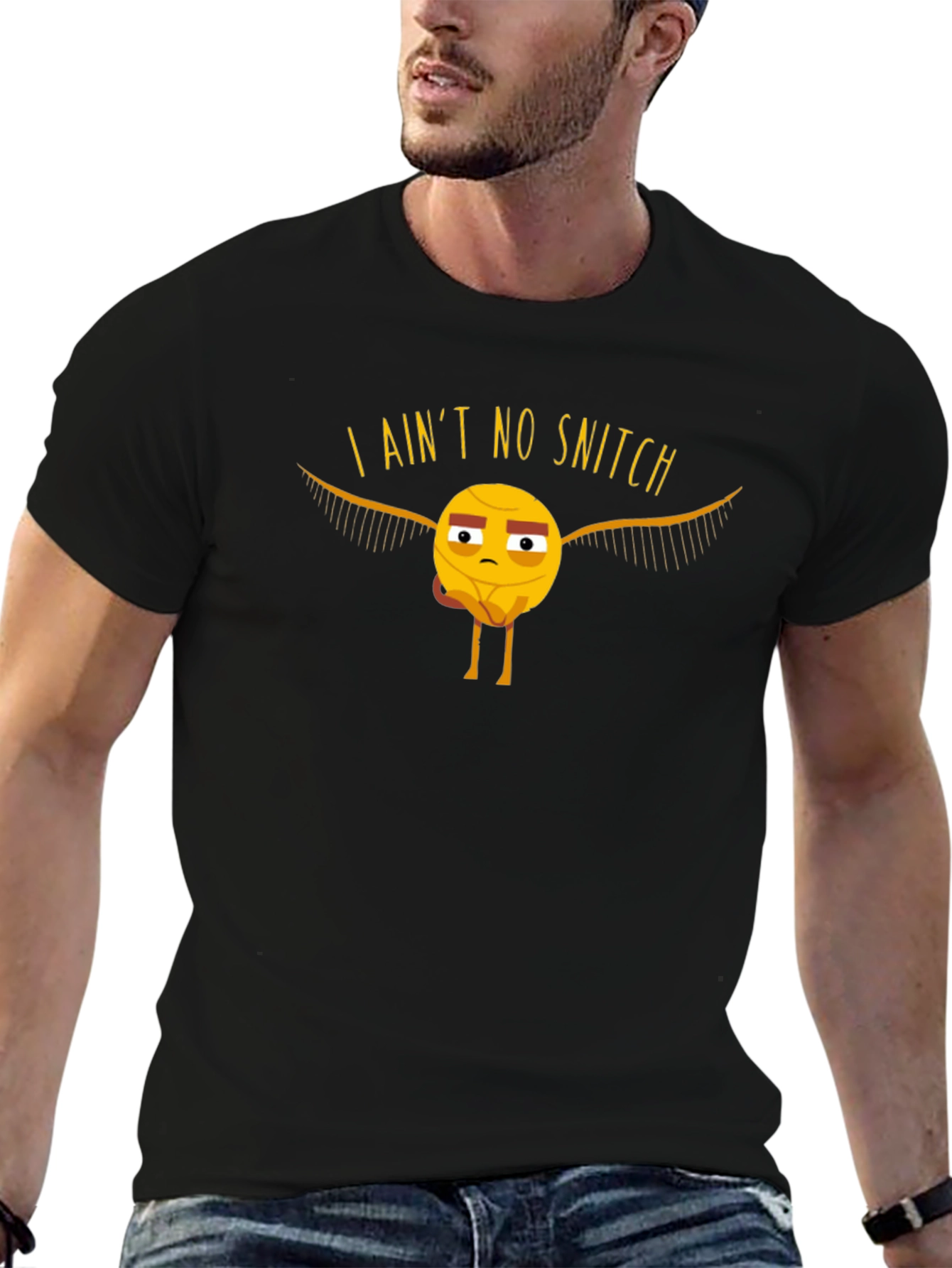 I Aint No Snitch Funny Graphic T-Shirt