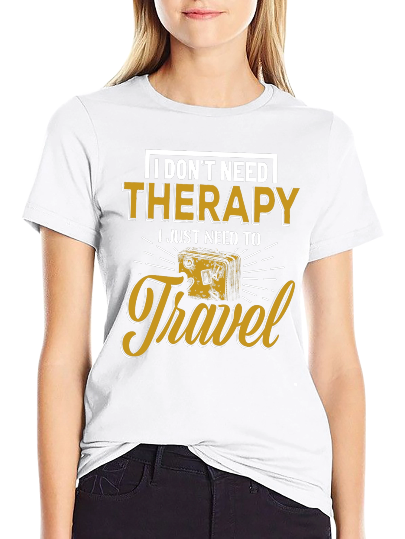 Travel Therapy T-Shirt: Vacation Adventure Tee